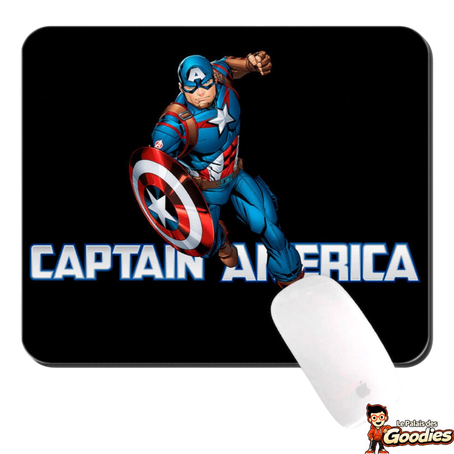Marvel - Captain America : Tapis de souris personnage