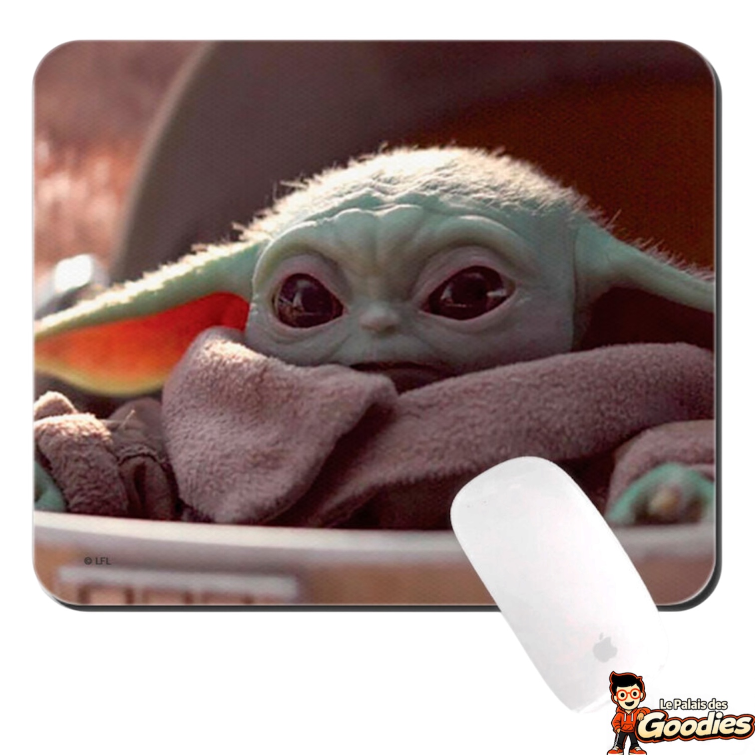 Star Wars - The Mandalorian : Tapis de souris "Baby Yoda"