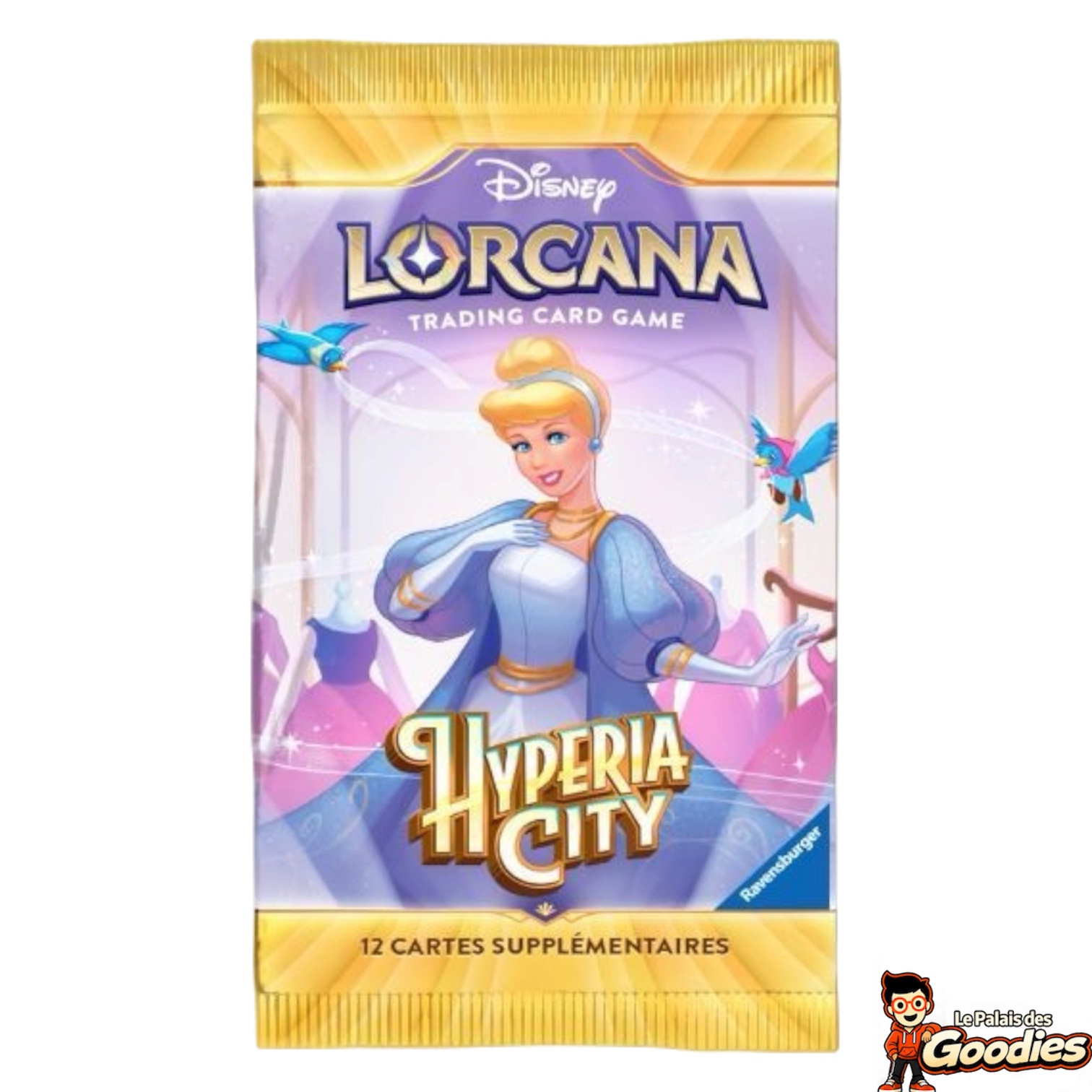 Disney Lorcana - Chapitre 14 "Hyperia City" : Booster de 12 cartes supplémentaires (Français)
