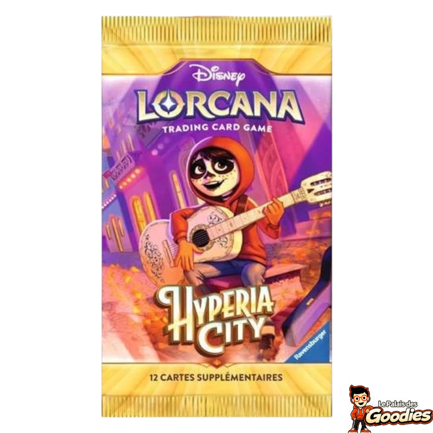 Disney Lorcana - Chapitre 14 "Hyperia City" : Booster de 12 cartes supplémentaires (Français)