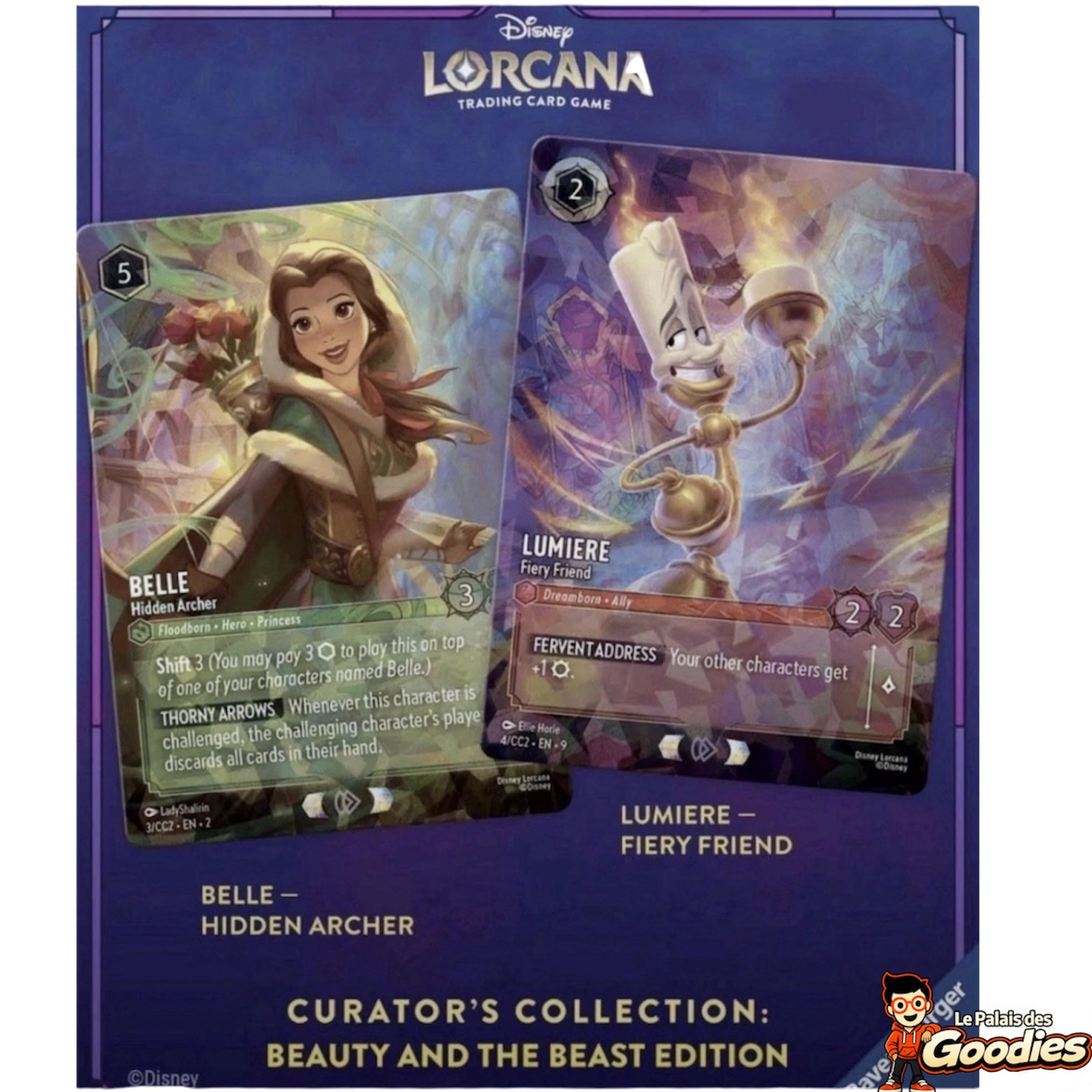 Disney Lorcana - La Belle et la Bête : Coffret Curators Collection