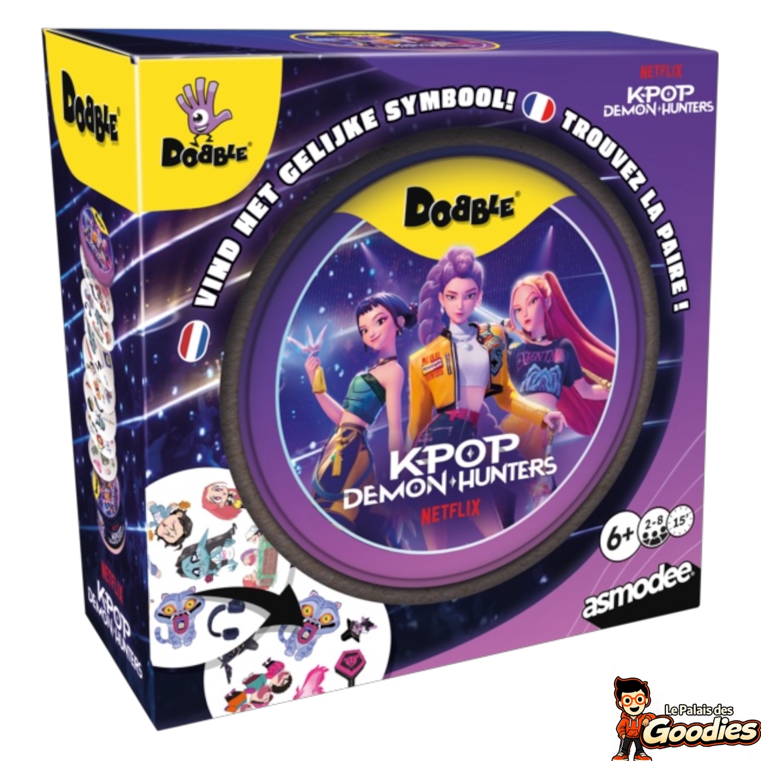 Dobble - KPop Demon Hunters : Jeu de sociétéDobble - KPop Demon Hunters : Jeu de société
