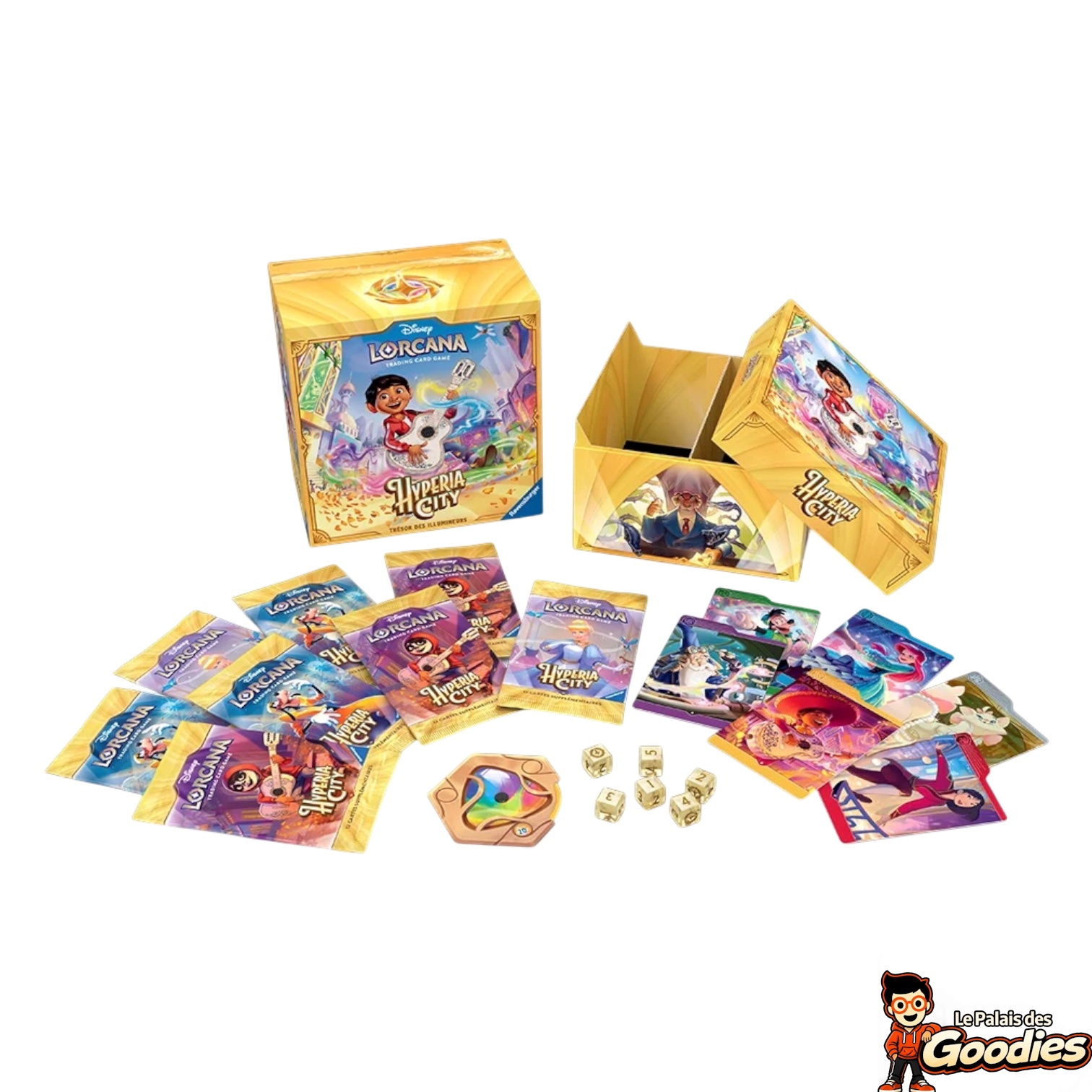 Disney Lorcana - Hyperia City : Coffret Trésor des Illumineurs