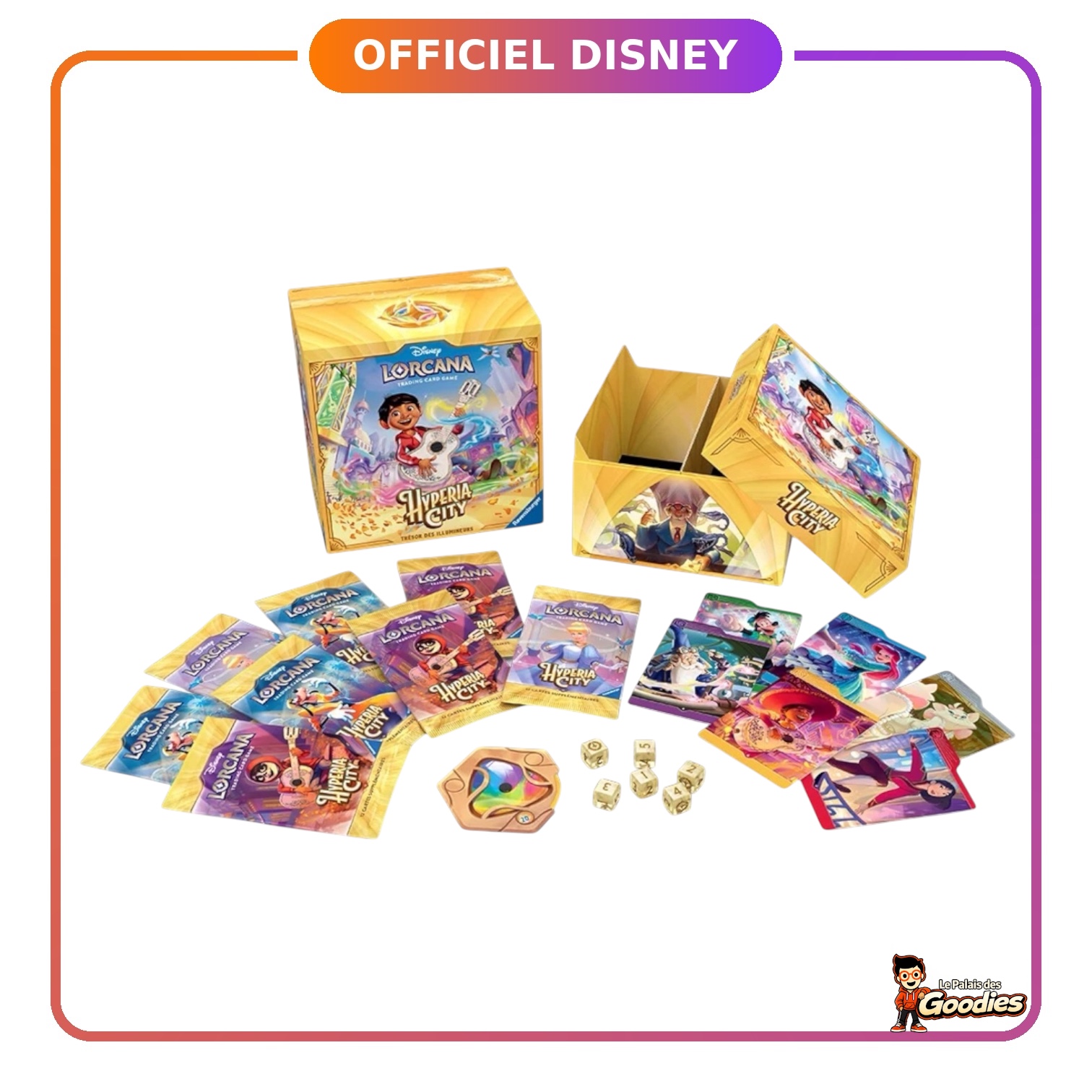 Disney Lorcana - Hyperia City : Coffret Trésor des Illumineurs