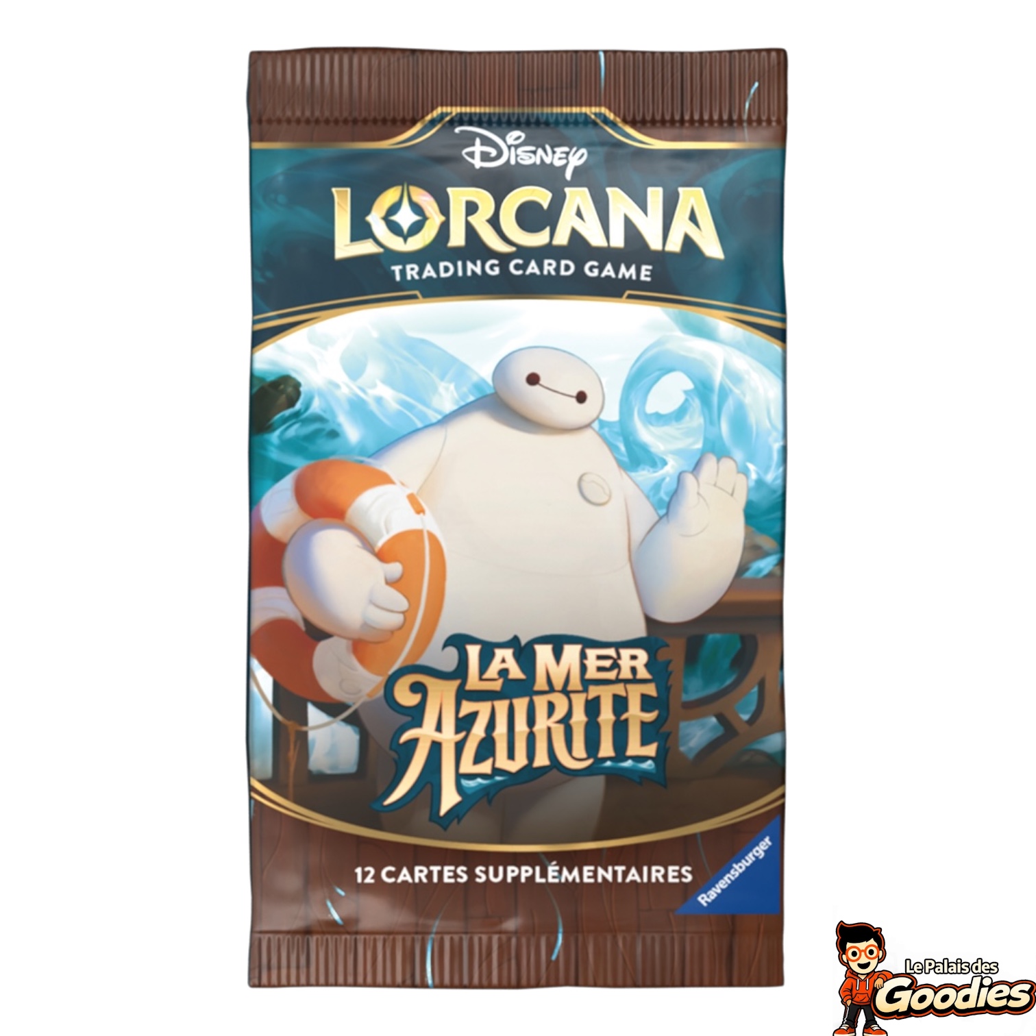 Disney Lorcana - Chapitre 6 "La Mer Azurite" : Booster de 12 cartes supplémentaires (Français)