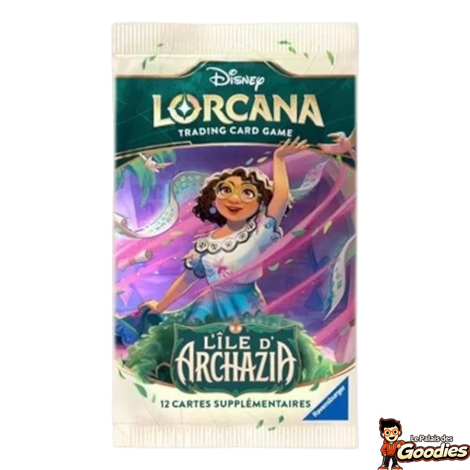 Disney Lorcana - Chapitre 7 "Lîle dArchazia" : Booster de 12 cartes supplémentaires (Français)