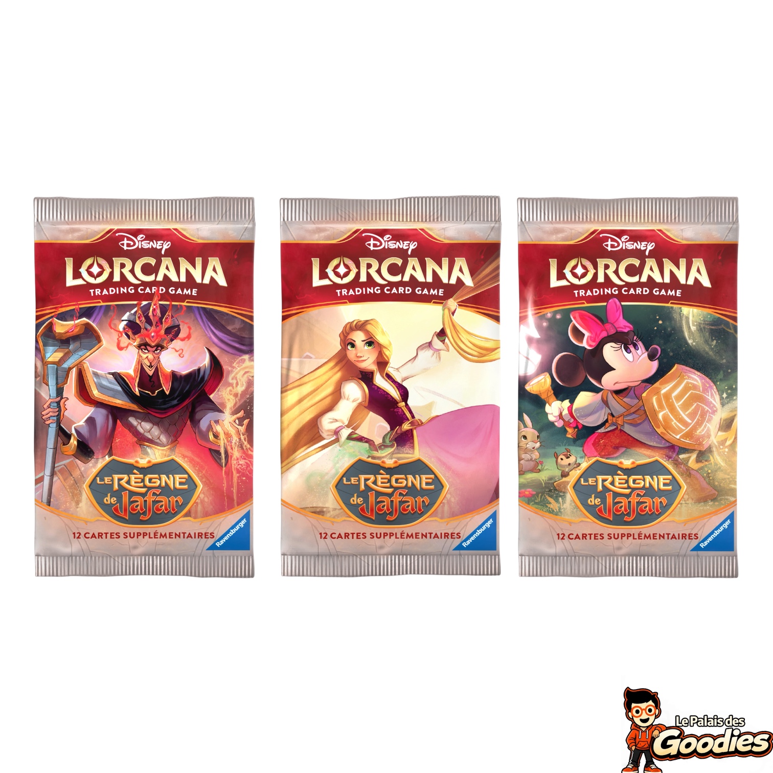 Disney Lorcana - Chapitre 8 "Le Règne de Jafar" : Booster de 12 cartes supplémentaires (Français)