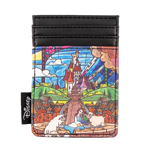 Loungefly - Porte-cartes Disney La Belle et la Bête
