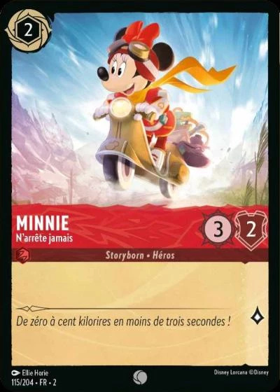 Minnie - Narrête jamais - Disney Lorcana Lascension des Floodborn 115/216