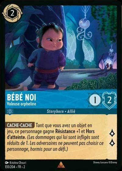 Bébé Noi - Voleuse orpheline - Disney Lorcana Lascension des Floodborn 155/216