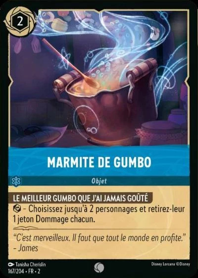 Marmite de Gumbo - Disney Lorcana Lascension des Floodborn 167/216