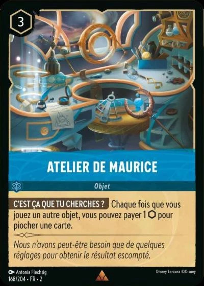 Atelier de Maurice - Disney Lorcana Lascension des Floodborn 168/216