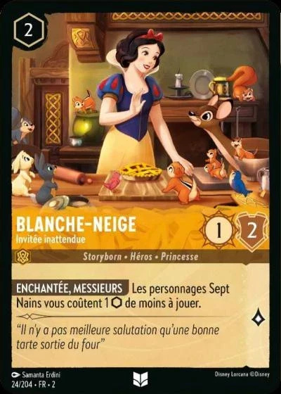 Blanche-Neige, invitée inattendue - Disney Lorcana Lascension des Floodborn 24/216