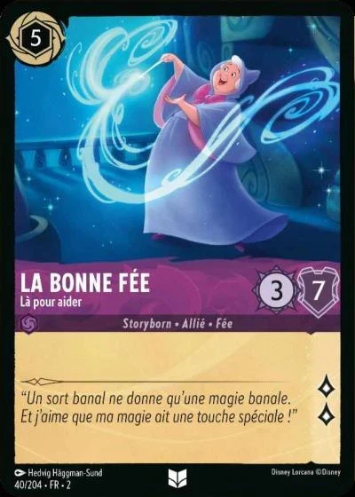 La Bonne Fée, là pour aider - Disney Lorcana Lascension des Floodborn 40/216