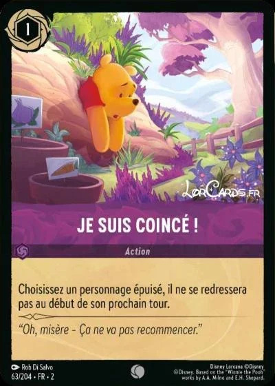 Je suis coincé ! - Disney Lorcana Lascension des Floodborn 63/216