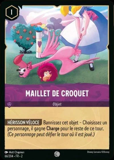 Maillet de croquet - Disney Lorcana Lascension des Floodborn 66/216