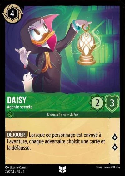 Daisy, agente secrète - Disney Lorcana Lascension des Floodborn 76/216