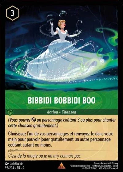 Bibbidi Bobbidi Boo - Disney Lorcana Lascension des Floodborn 96/216