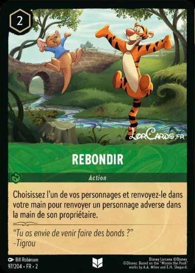 Rebondir - Disney Lorcana Lascension des Floodborn 97/216