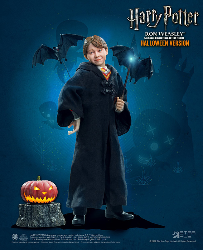 HARRY POTTER - MOVIE FIGURE 1:6 RON WEASLEY HALLOWEEN LIMITED - 30CM a