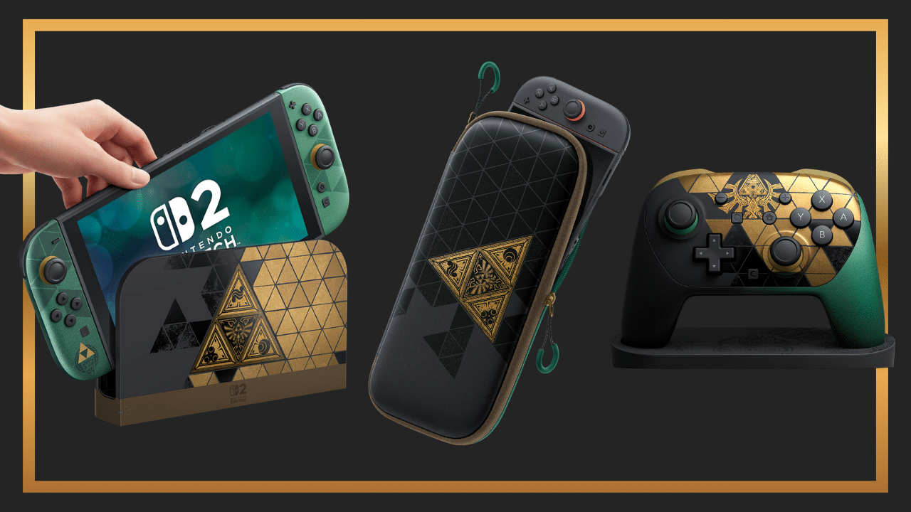 Switch 2 édition Zelda 40e anniversaire, sortie le 29 octobre