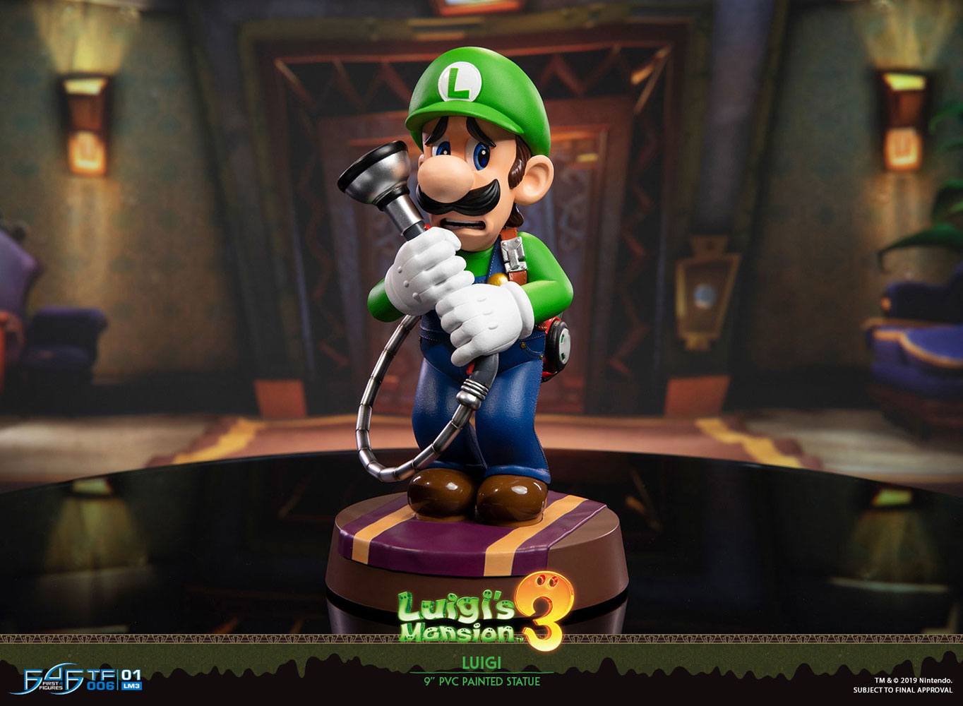 Nintendo - Luigi\'s Mansion 3 : Figurine Luigi (Standard Edition)