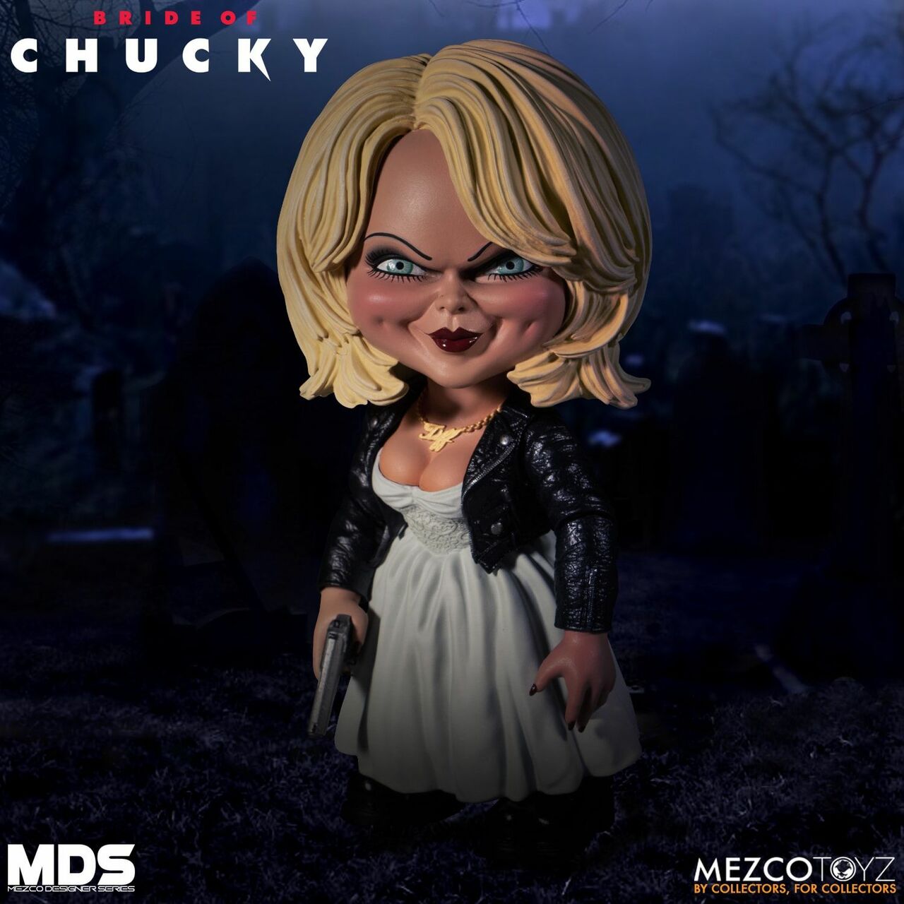 Bride of Chucky Tiffany Mezco Designer Series Figure a