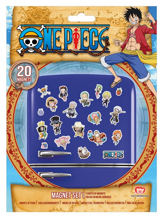 One Piece : Set de 20 magnets