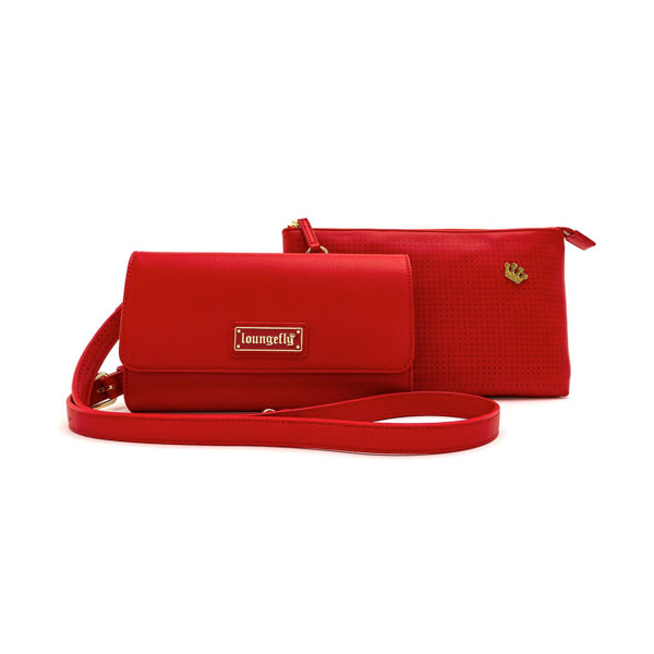 LOUNGEFLY - RED PIN TRADER - SAC BANDOULIÈRE LOUNGEFLY