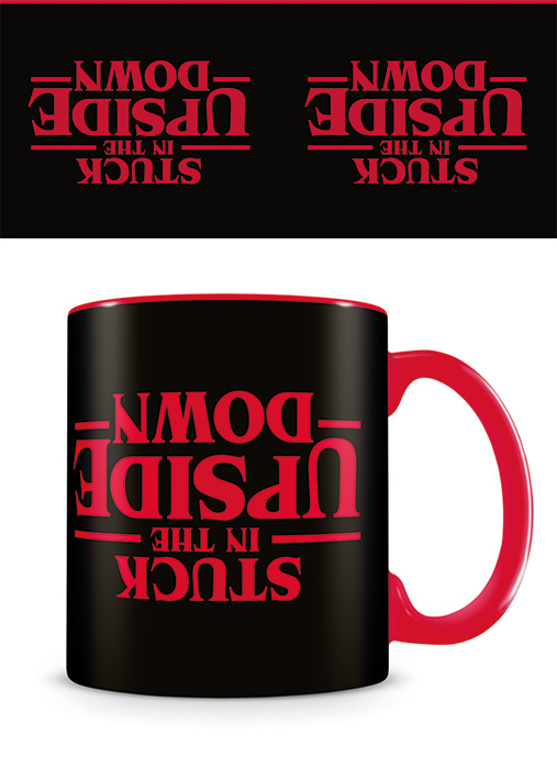 Stranger Things Mug - Upside Down Eleven - 'In A World Full Of...' - Ceramic Novelty Gift