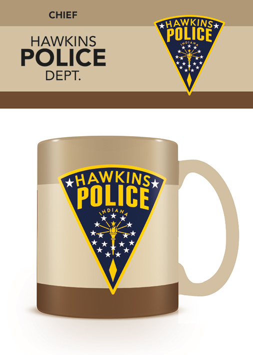 STRANGER THINGS - HAWKINS POLICE - MUG 315ML