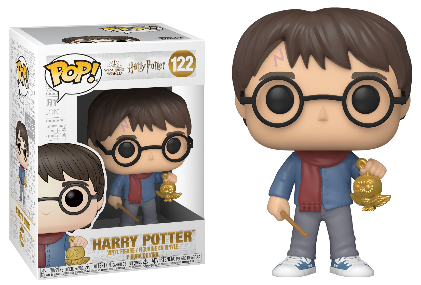 HARRY POTTER - BOBBLE HEAD POP N° 122 - HOLIDAY HARRY POTTER