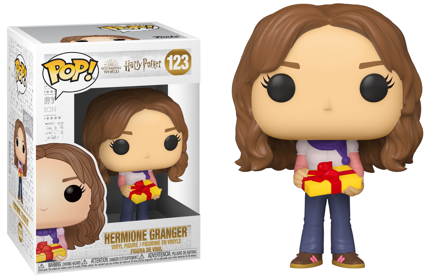 HARRY POTTER - BOBBLE HEAD POP N° 123 - HOLIDAY HERMIONE GRANGER