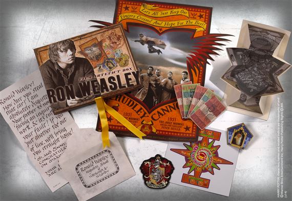 Harry Potter - Boîte d\'artefacts Ron Weasley (UK)