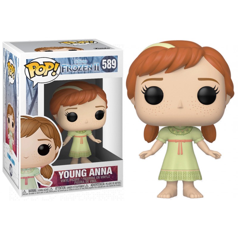 DISNEY - FROZEN 2 - BOBBLE HEAD POP N° 589 - YOUNG ANNA