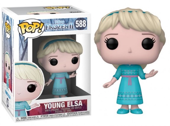 DISNEY - FROZEN 2 - BOBBLE HEAD POP N° 588 - YOUNG ELSA