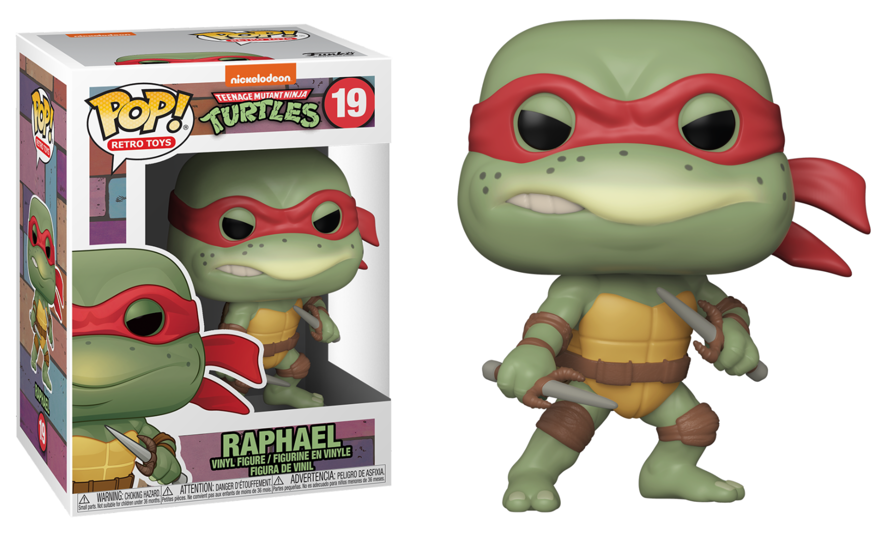 TMNT - BOBBLE HEAD POP N° 19 - RAPHAEL