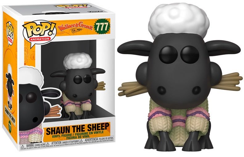 Wallace & Gromit - Bobble Head Funko Pop N°777 - Shaun the sheep