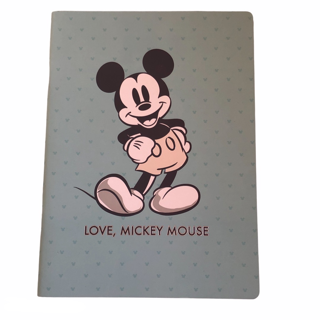 Disney - Mickey Mouse : Cahier A4 logo MK