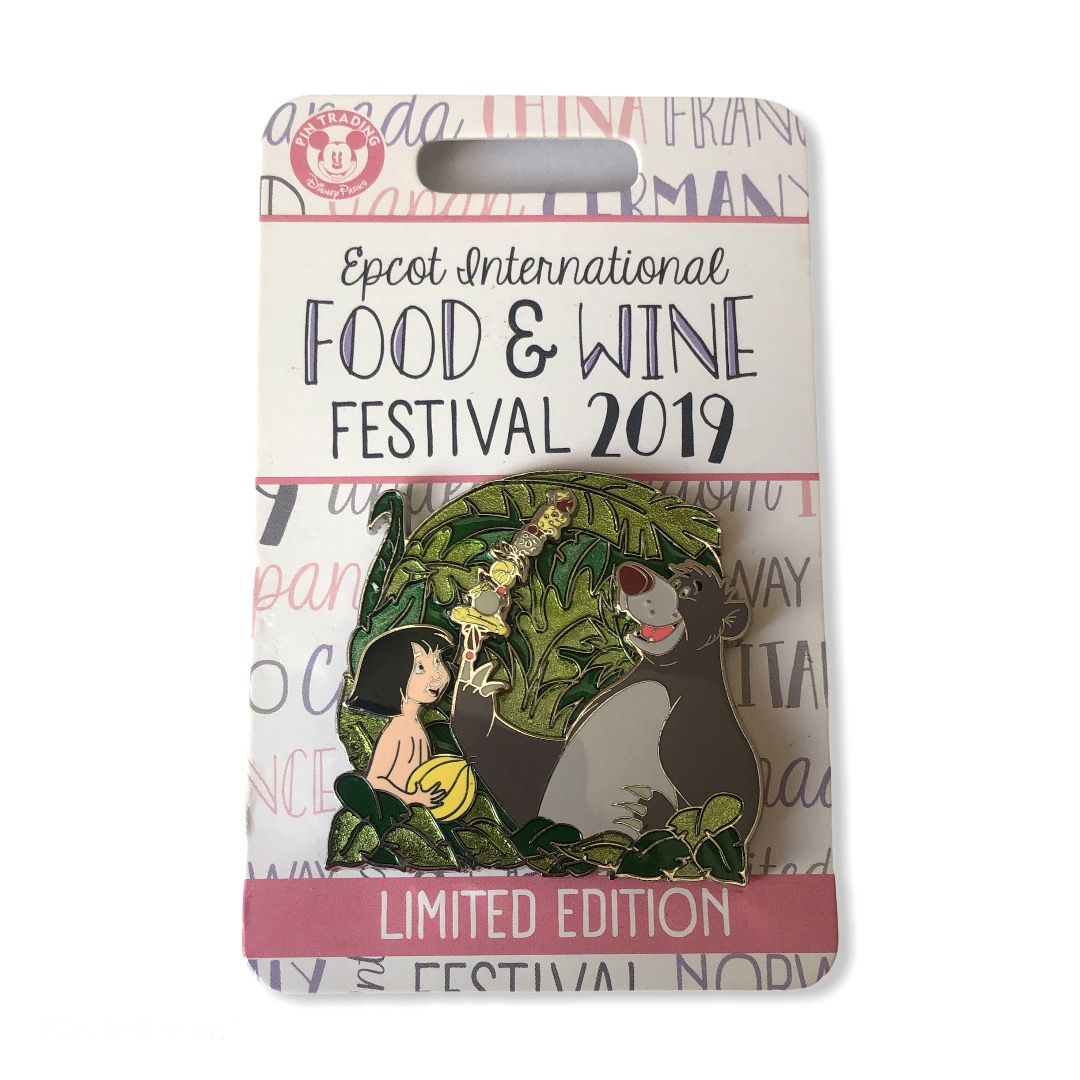 Disney - Le livre de la jungle : Pin’s Epcot Food & Wine Festival 2019