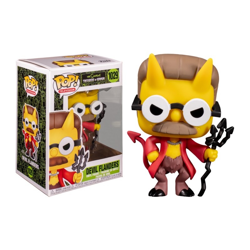 The Simpsons - Bobble Head Funko Pop N°1029 : Devil Flanders
