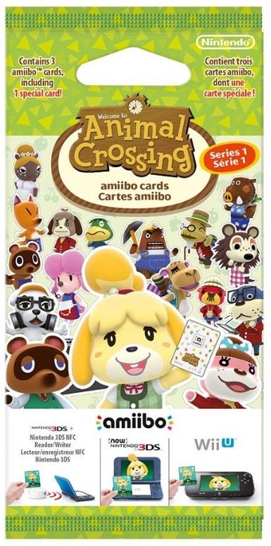 animal crossing - carte a collectionner