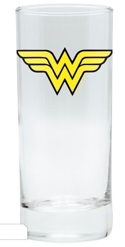 DC COMICS - VERRE - WONDER WOMAN LOGO