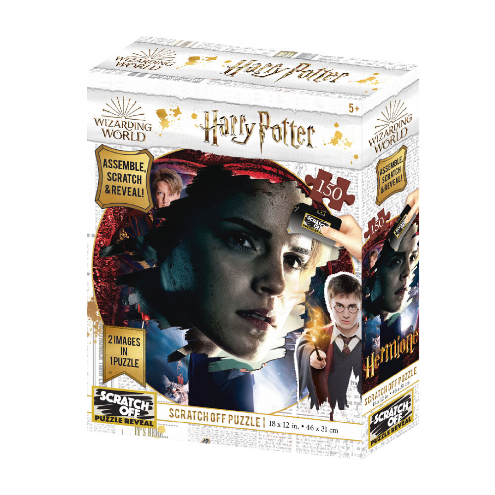 Warner Bros - Harry Potter : Puzzle Hermione de 150 pièces Scratch Ball