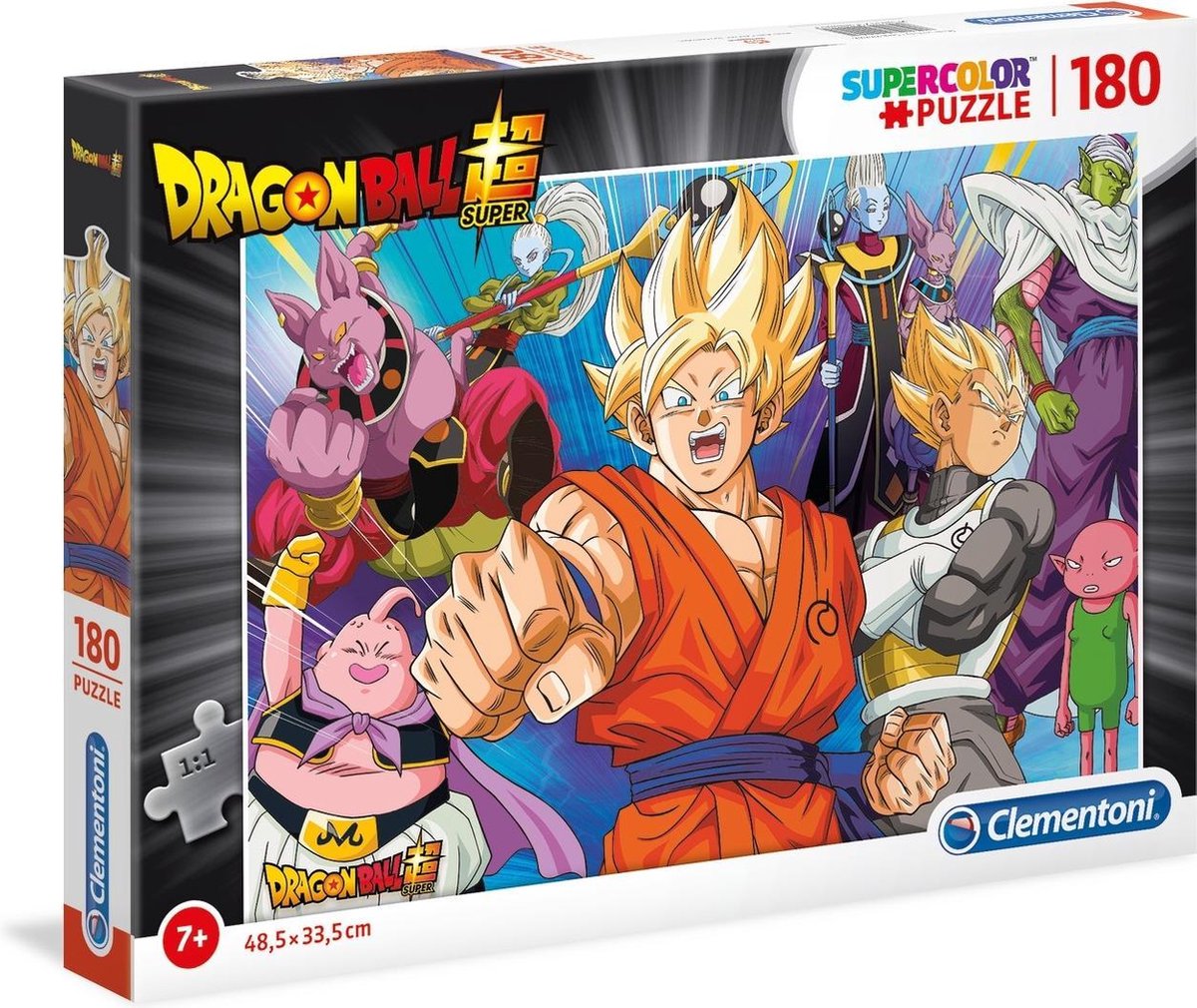 Dragon Ball Super - Puzzle Supercolor 180 pièces