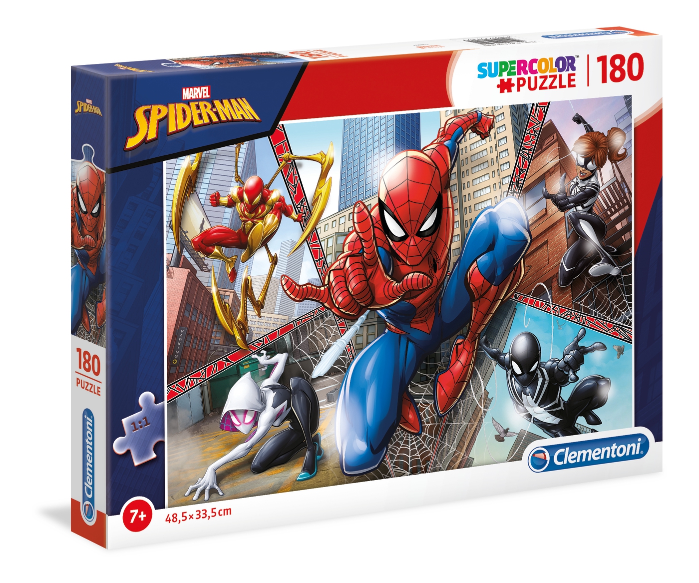 Marvel - Spider-Man : SuperColor Puzzle 180 pièces