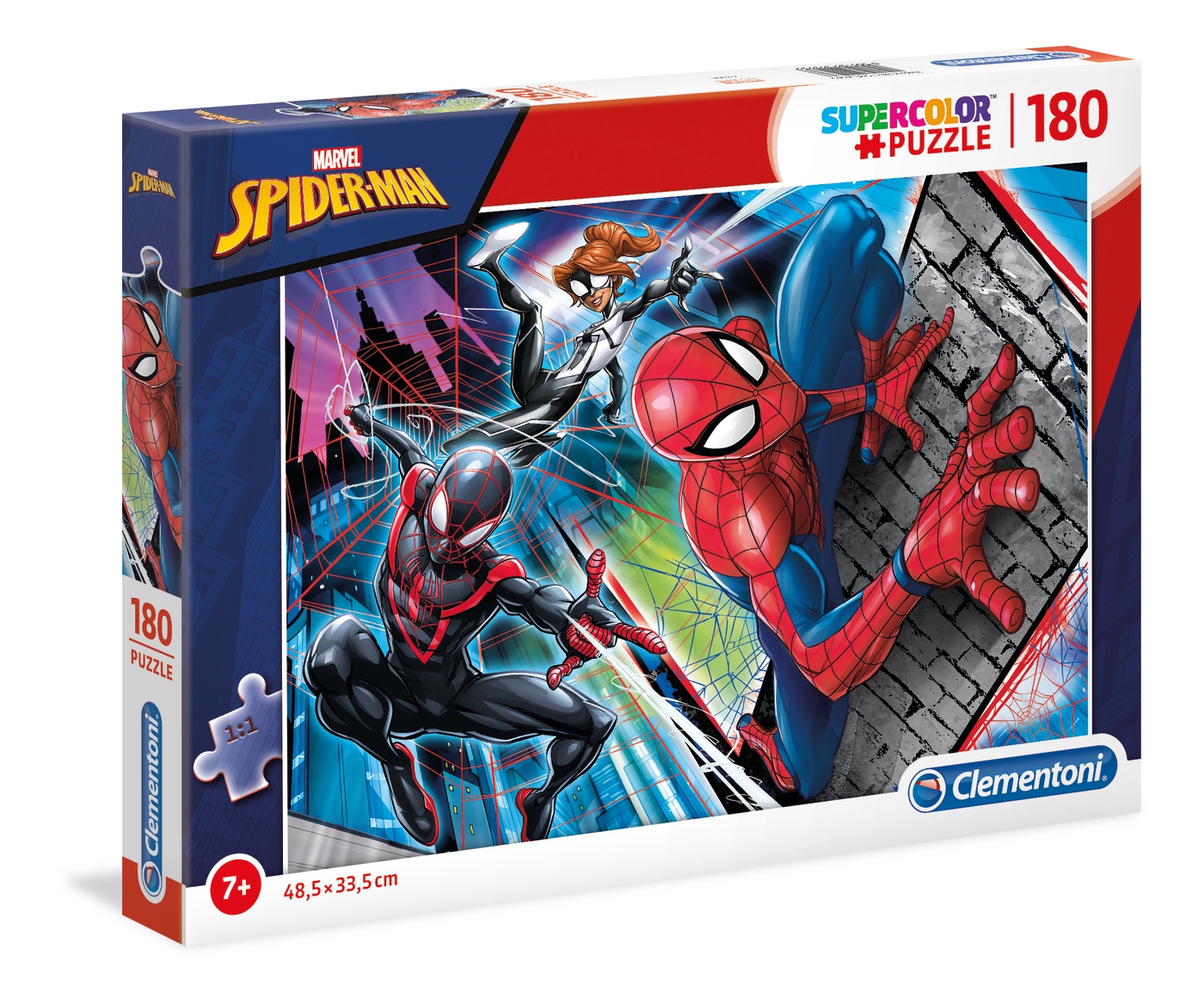 Marvel - Spider-Man : Puzzle SuperColor 180 pièces