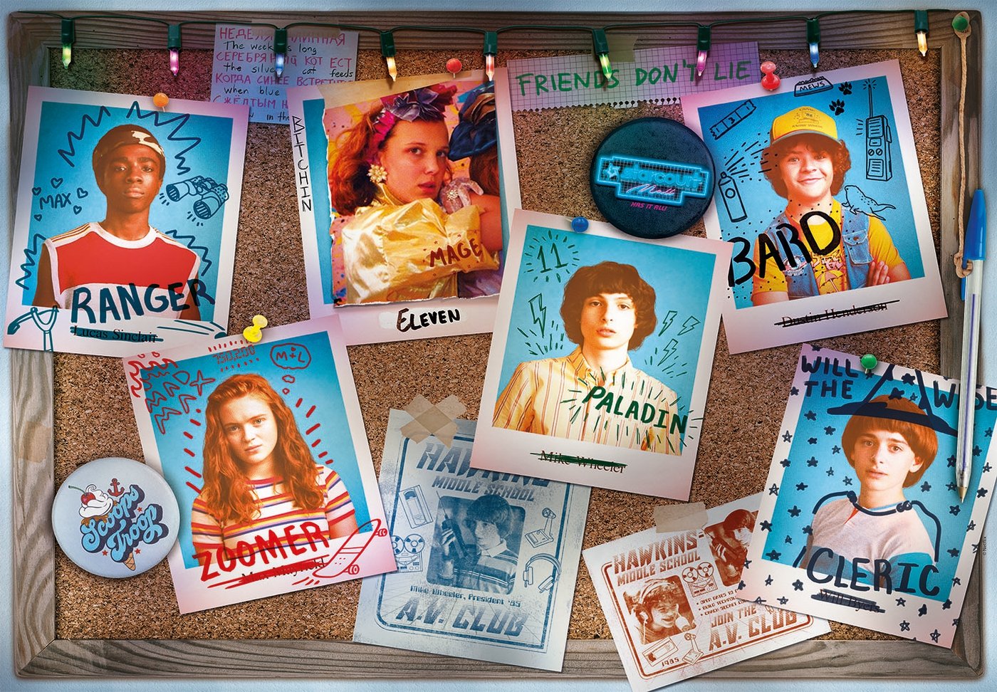 Stranger Things Puzzle 250 pièces