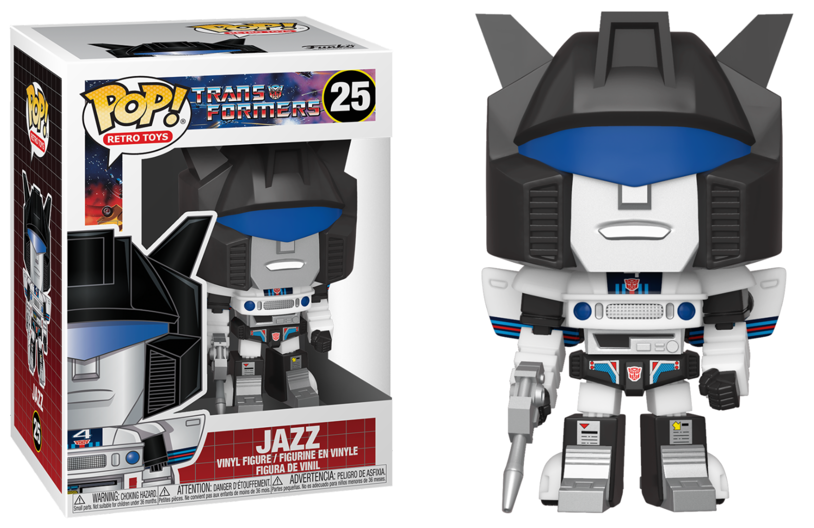 Transformers - Bobble Head Funko Pop N°25 : Jazz
