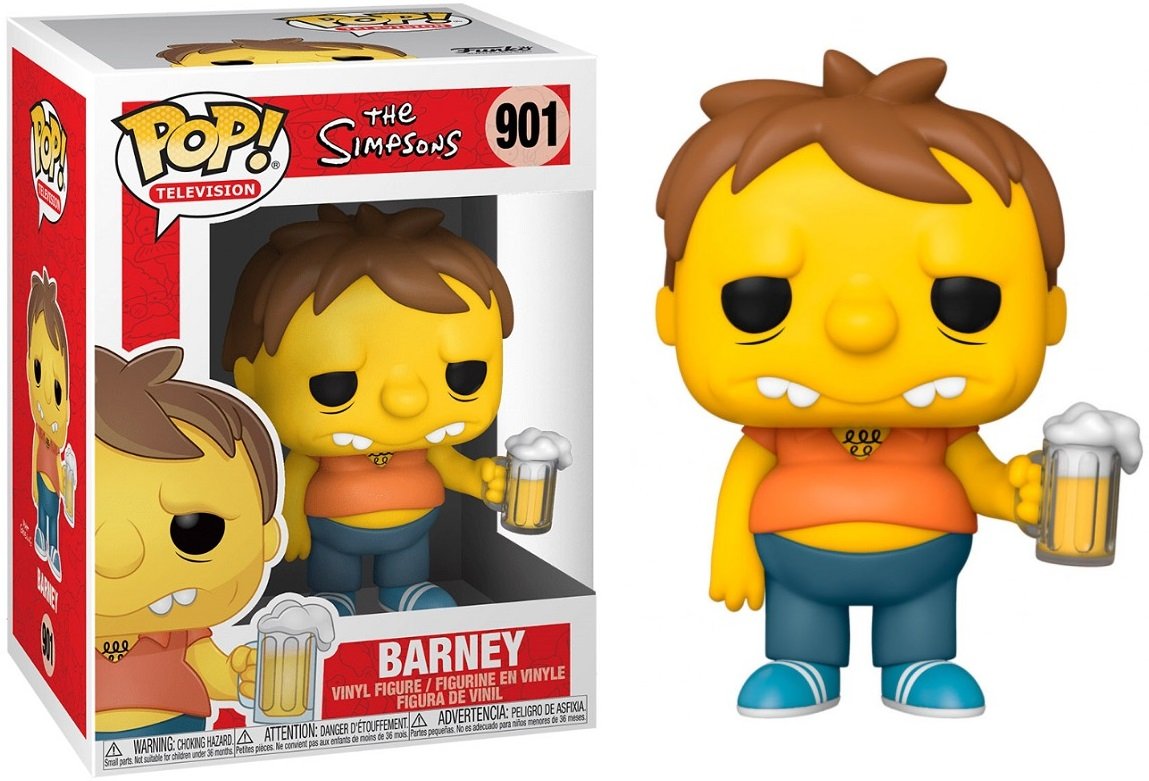 The Simpson - Bobble Head Funko Pop N°901 : Barney